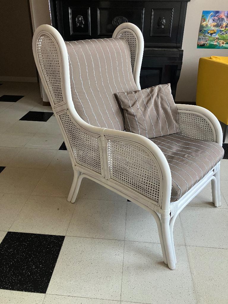 Zetel in goede staat, Huis en Inrichting, Fauteuils, Ophalen, Gebruikt, Klassiek, 75 tot 100 cm