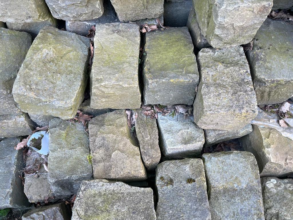 Kasseien, Tuin en Terras, Tegels en Klinkers, Ophalen, Gebruikt, Overige materialen, Overige typen