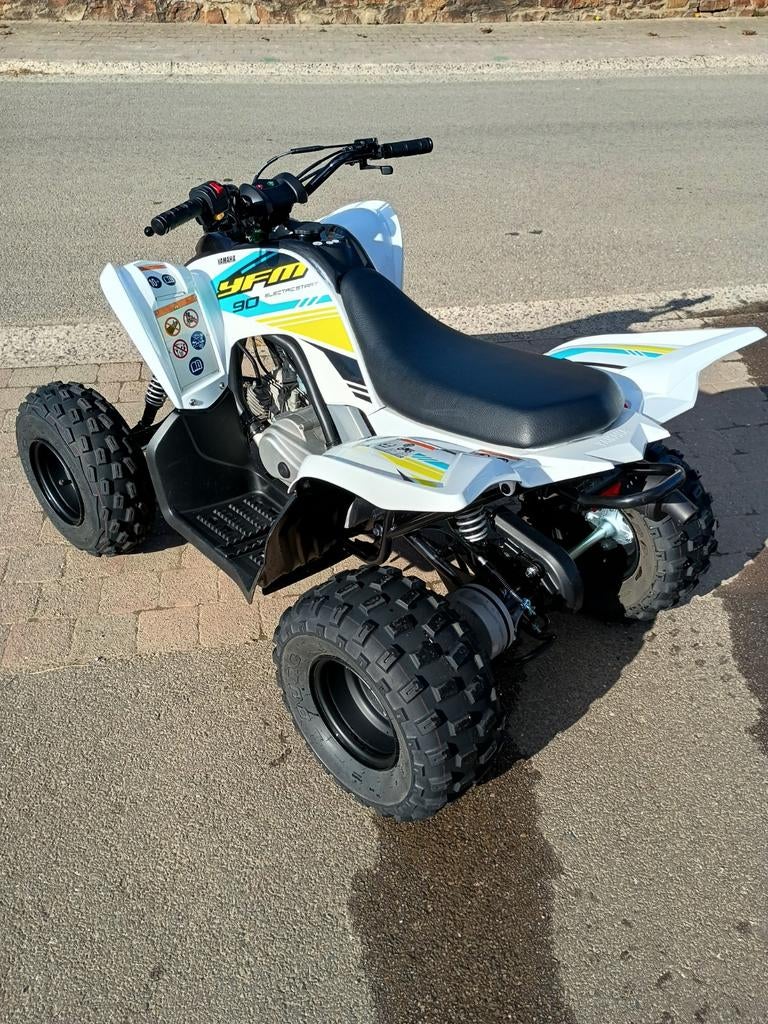 Quad YAMAHA YFM90R „2024", Motoren, 90 cc, 11 kW of minder, 1 cilinder