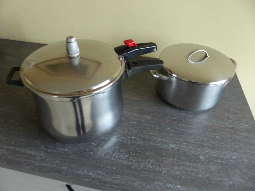 Casserole à pression, Enlèvement, Utilisé