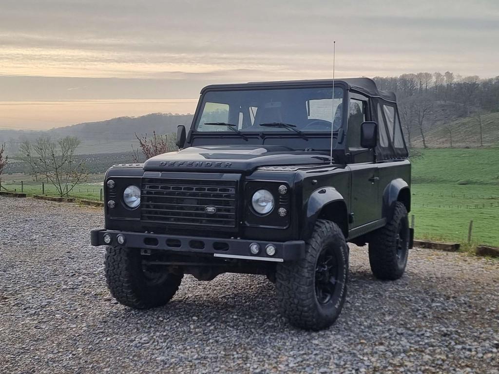 Land Rover Defender 2.4 Turbo - D * CABRIOLET * SERIE BEL AI, Autos, Boîte manuelle, Noir, Defender, Diesel