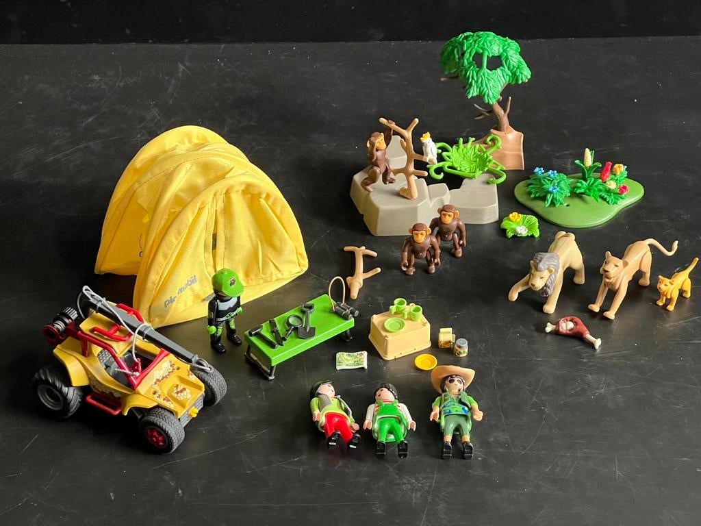 Playmobil expeditie & wilde dieren, Ophalen, Zo goed als nieuw