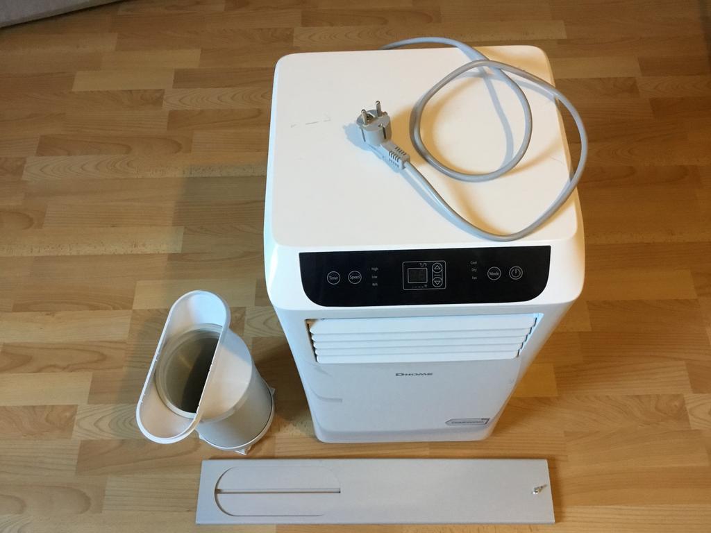 Mobiele airconditioner Dhome (Daewoo), Elektronische apparatuur, Airco's, Ophalen, Minder dan 60 m³, Timer, Zo goed als nieuw