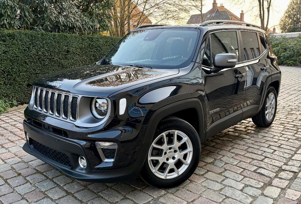 Jeep Renegade 1.3 T4 Limited Automaat ### 55000 km ###, Auto's, Jeep, Bedrijf, Te koop, Renegade, ABS, Achteruitrijcamera, Adaptieve lichten