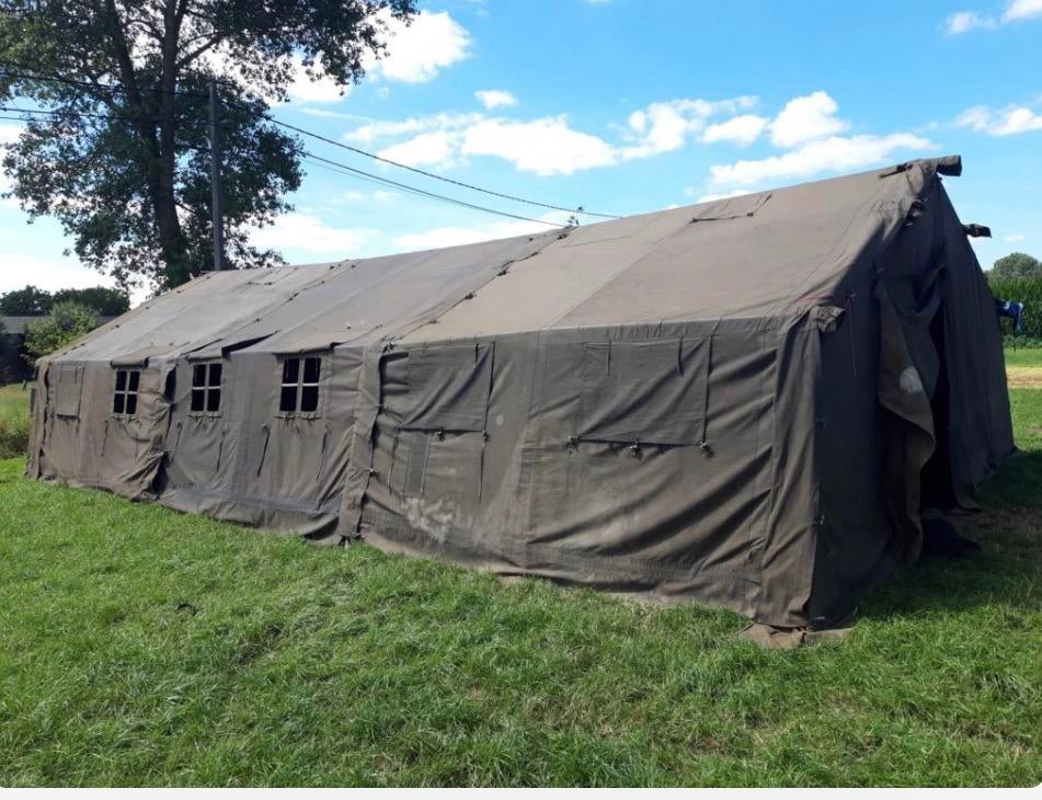 Legertent, Ophalen, Gebruikt, Meer dan 6