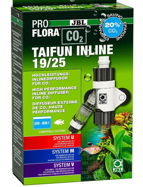 Taifun Inline 19/25 CO2-diffusor voor aquaria, Ophalen, Gebruikt, Filter of Co2
