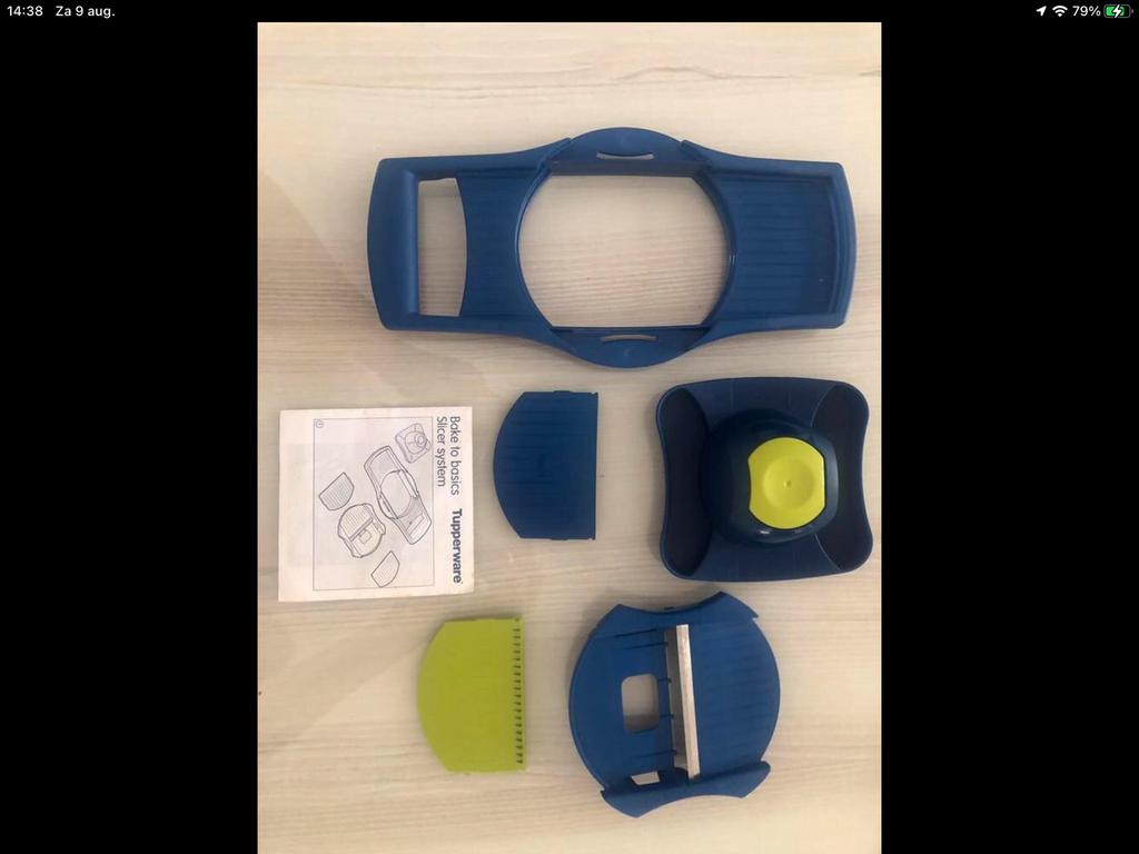Tupperware groenten rasp mandoline, Maison & Meubles, Enlèvement, Comme neuf