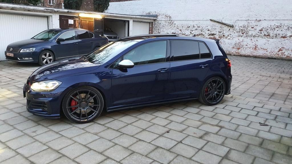 Ik verkoop een SUBLIME Golf 7 GTI, Auto's, Volkswagen, Automaat, Leder, Elektrisch, Open dak