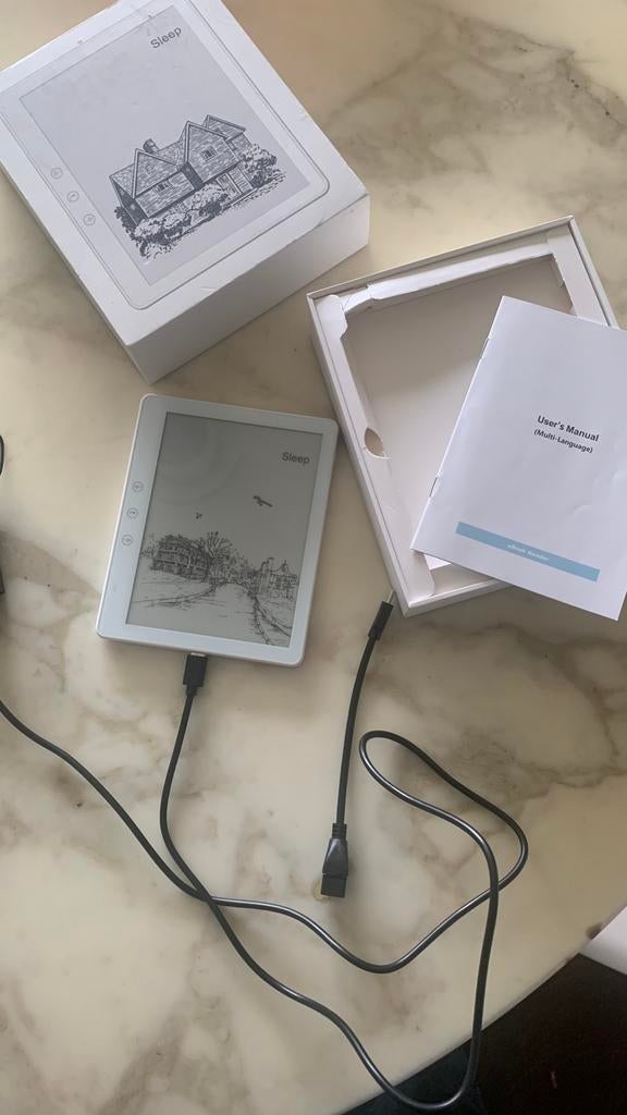 Generic Elektronische e-reader 32 GB WiFi, Computers en Software, E-readers, Ophalen of Verzenden, Zo goed als nieuw, Touchscreen