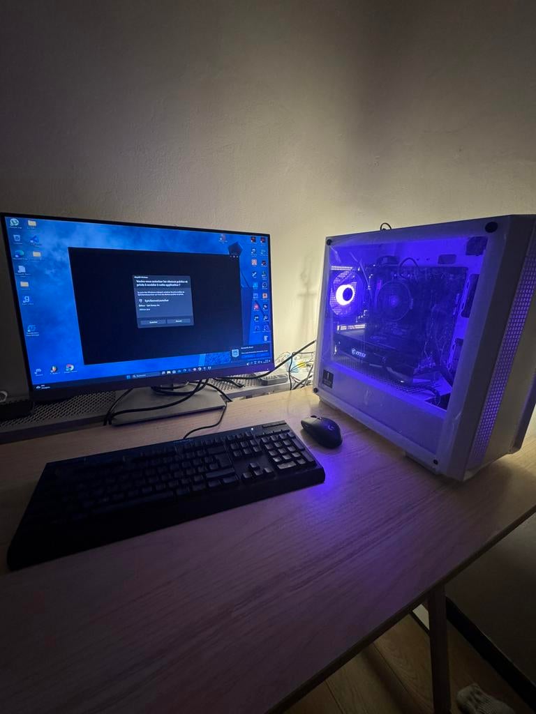 PC Gamer Ryzen 5 5600 / RX 6650 XT / 16GB RAM, Enlèvement, Comme neuf, 16 GB