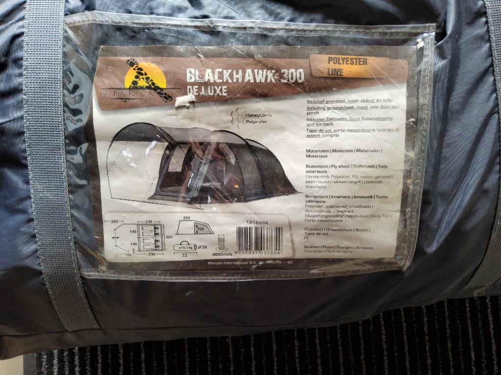 Tent blackhauk 300 de luxe, Enlèvement, Utilisé, Jusqu'à 4