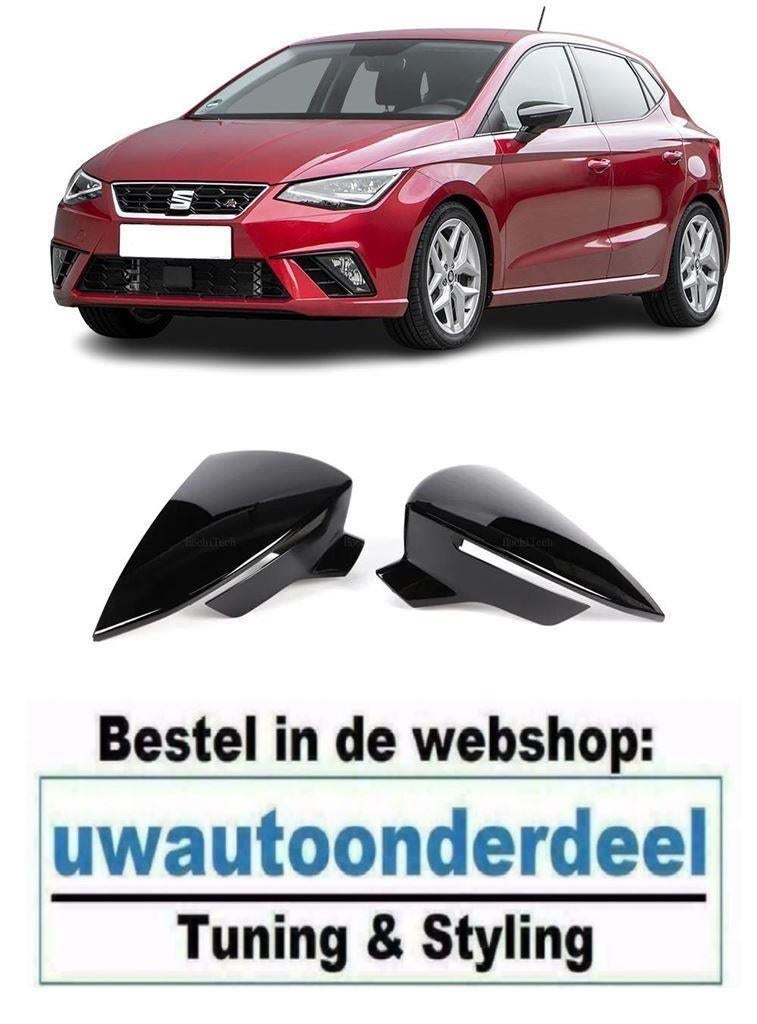 Spiegelkap Spiegelkappen Glans Zwart Cupra FR Look Voor Seat, Verzenden