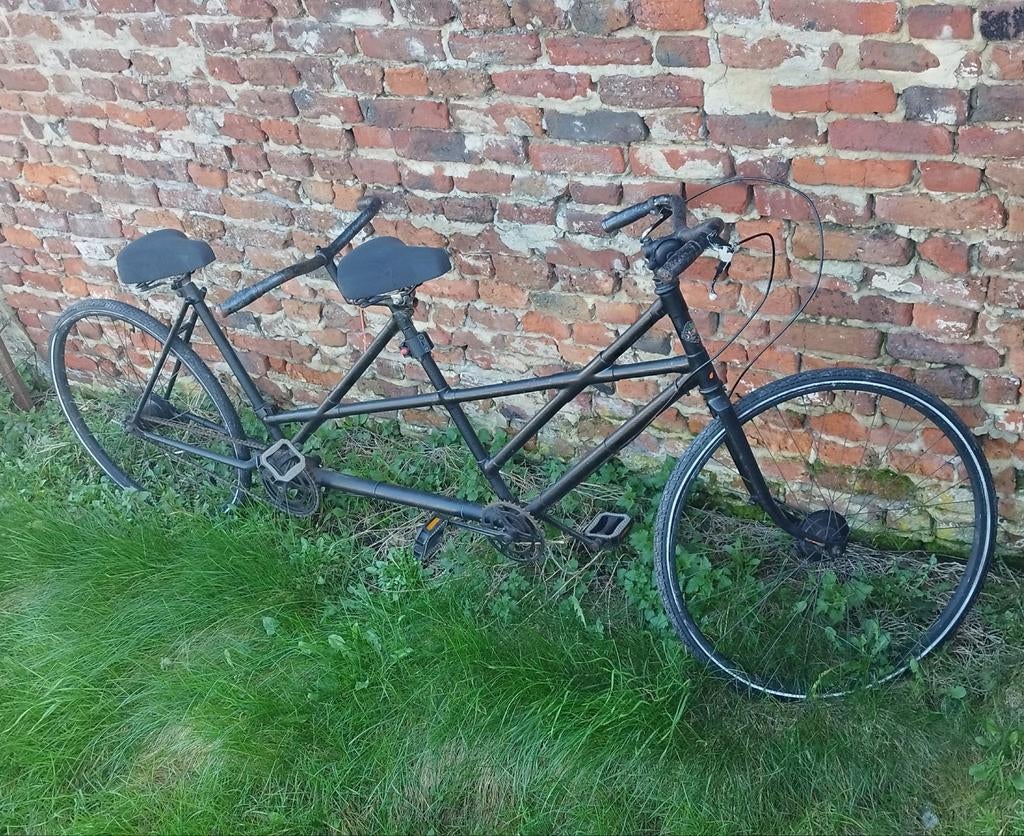 Vintage tandem om in te ruilen voor een vintage racefiets, Fietsen en Brommers, Fietsen | Tandems