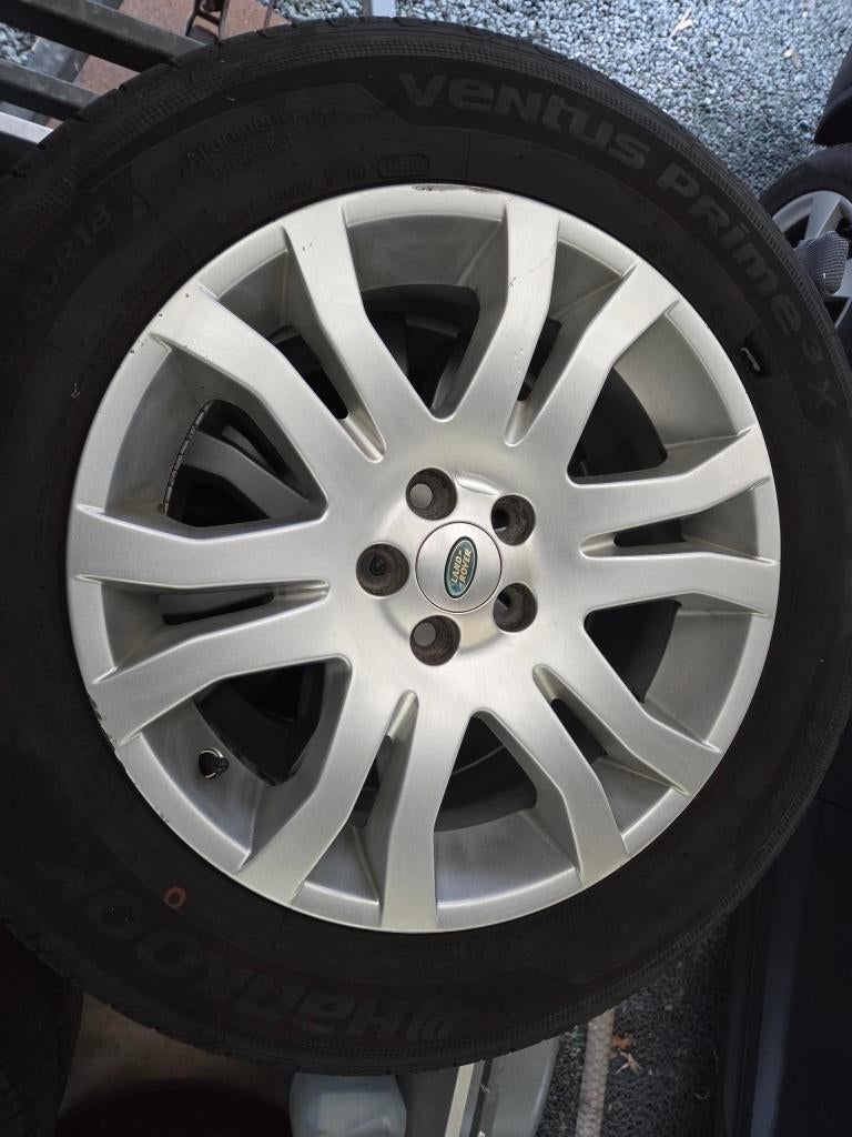 Zomerbanden en velgen Freelander 2 (Land Rover), Autos : Pièces & Accessoires, Pneus & Jantes, Pneus été, Enlèvement, Pneu(s)