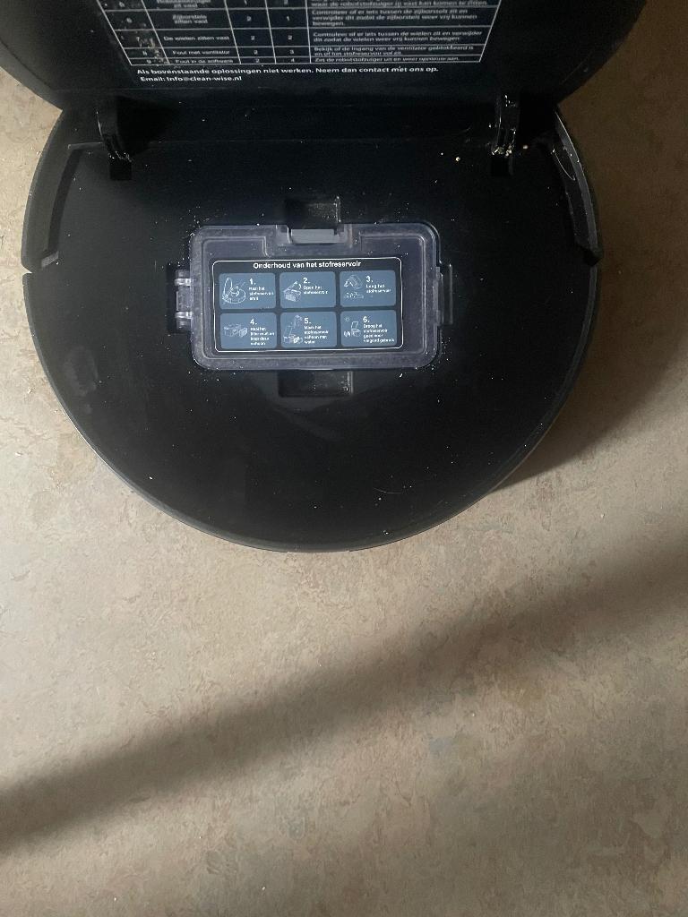Robotstofzuiger met dweilfunctie, Ophalen, Gebruikt, Robotstofzuiger, Reservoir