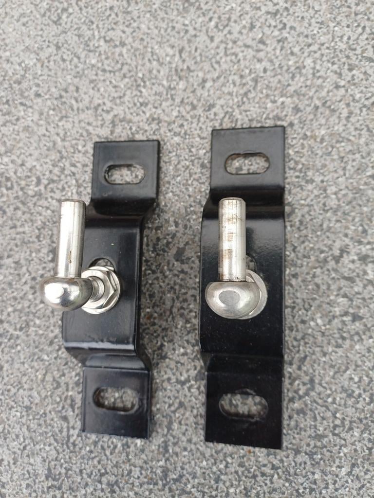 Muurbeugels voor ophangen poort, Tuin en Terras, Ophalen of Verzenden