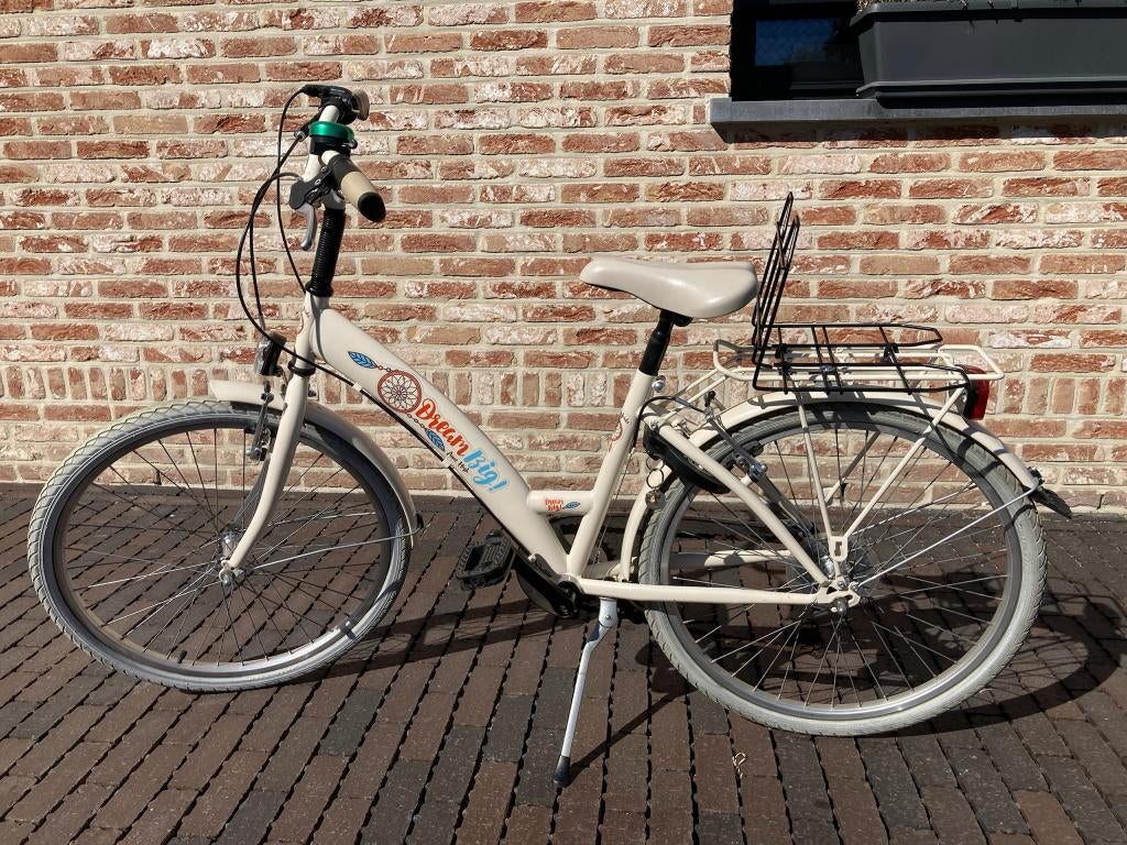 Kinderfiets beige, meegroei, Fietsen en Brommers, Ophalen, Versnellingen, BikeFun Kids (BFK), Gebruikt