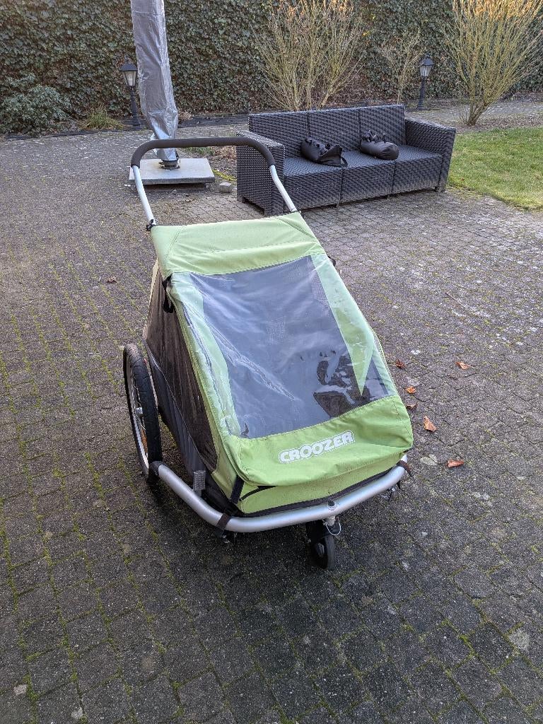 Croozer kids for 2, 80 kg ou plus, Pliable, Croozer, Enlèvement