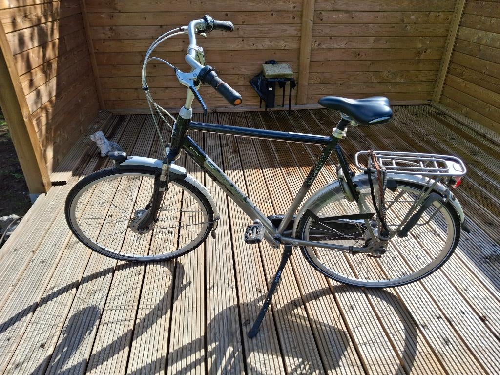 Fiets heren, Fietsen en Brommers, Fietsen | Dames | Damesfietsen, Ophalen, Versnellingen, Gazelle, 53 tot 56 cm
