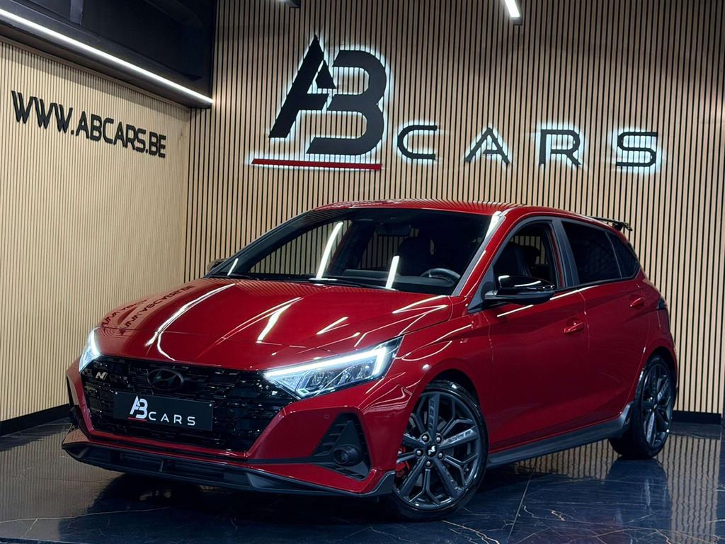 Hyundai i20 N 1.6 T-GDi * 031 / 150 * 1ER PROPRIETAIRE *, Autos, Rouge, Euro 6, Entreprise, Noir