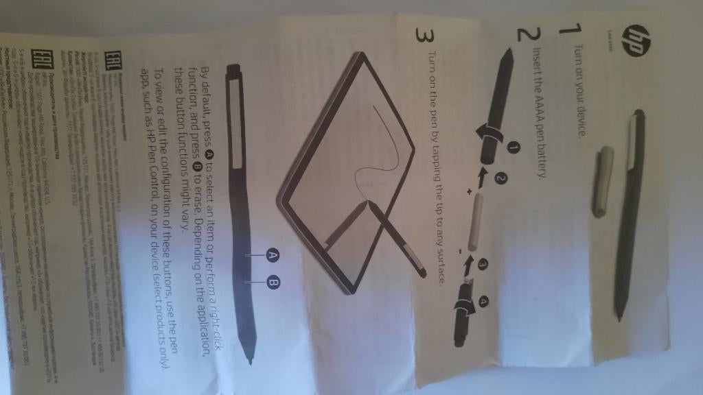 HP stylus voor MPP 1.51 touchscreen, Ophalen of Verzenden, Touchscreen, Nieuw