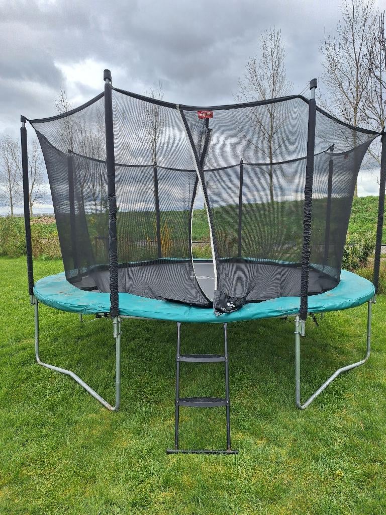 Trampoline Berg 430, Enfants & Bébés, Jouets | Extérieur | Trampolines, Comme neuf, Enlèvement