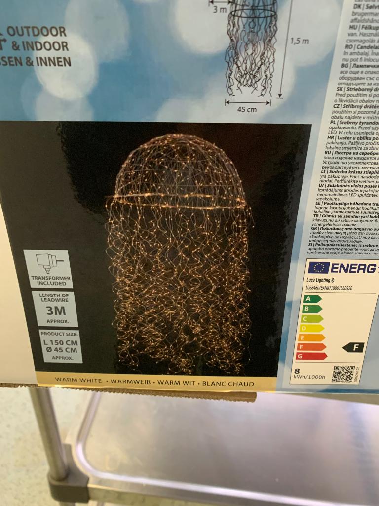 mooie sfeerverlichting, kerst tuinverlichting en andere mome, Ophalen, Zo goed als nieuw