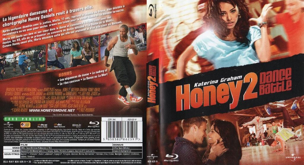 honey 2  dance battle (blu-ray) neuf, Enlèvement ou Envoi, Comme neuf, Autres genres