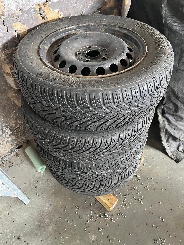 Jantes tôle VW Golf, 15 pouces, Pneus hiver, Véhicule de tourisme, Enlèvement