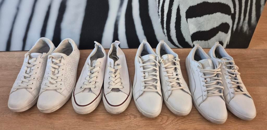 Verschillende paar merkschoenen maat 38, Kleding | Dames, Ophalen, Wit