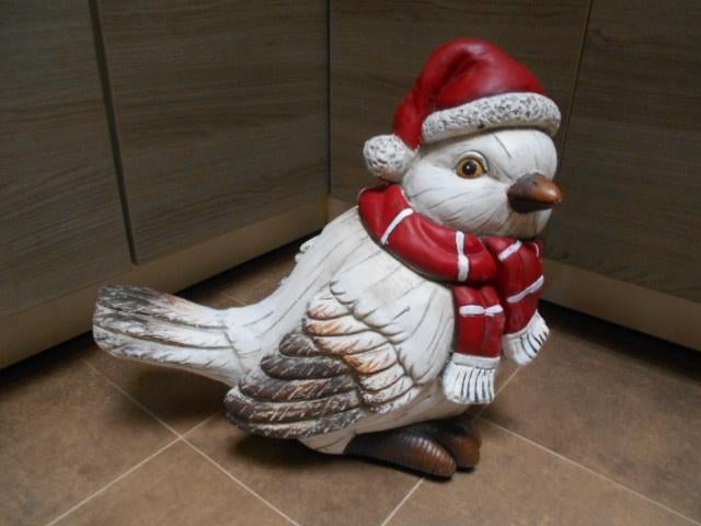Nouvelle grande image - Pigeon en tenue de Noël, Enlèvement, Neuf
