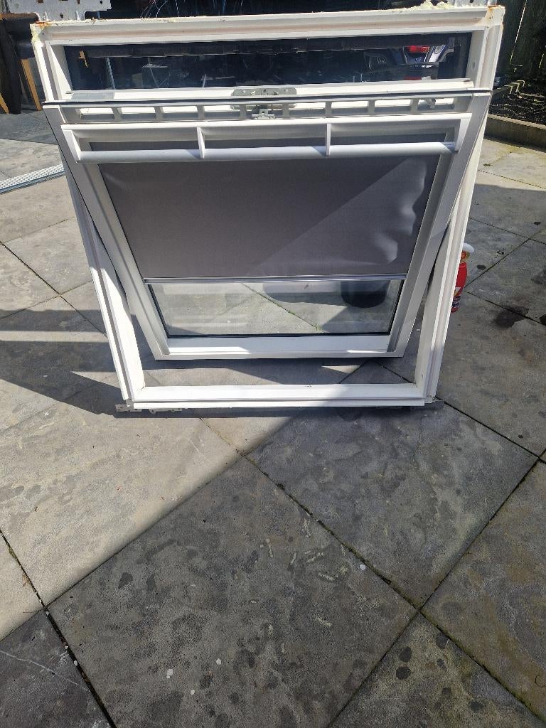 3 velux ramen, Ophalen, Gebruikt, Dakraam, Dubbelglas