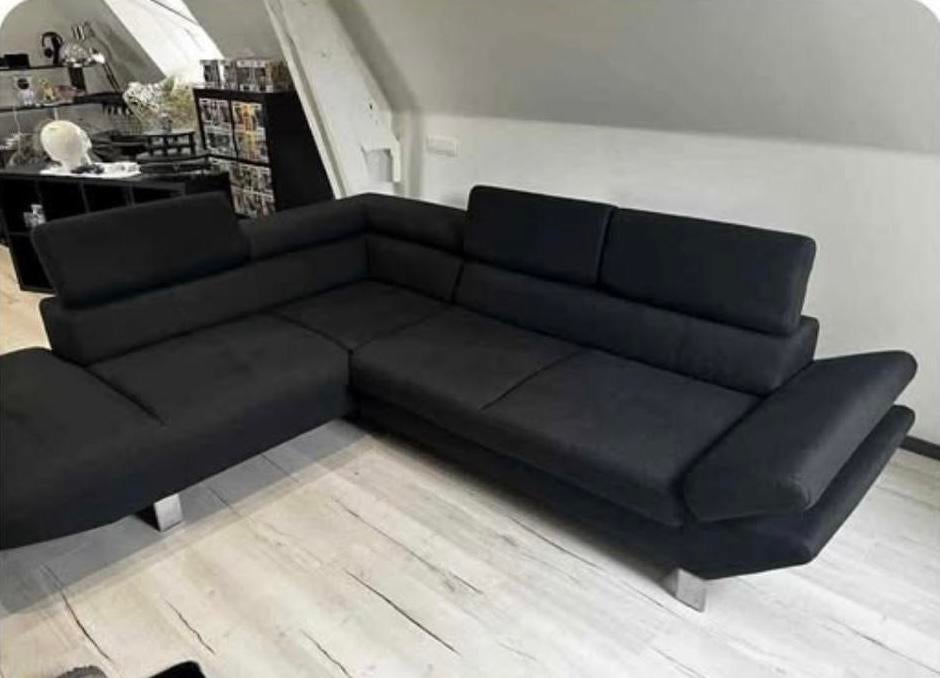 Salon noir, Enlèvement, Comme neuf, Autres matériaux