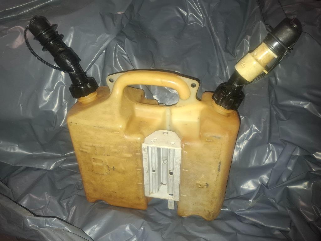 Bidon combiné Stihl pro, Ophalen, Gebruikt