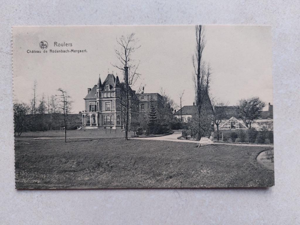oude postkaart Roeselare, Verzamelen, Verzenden