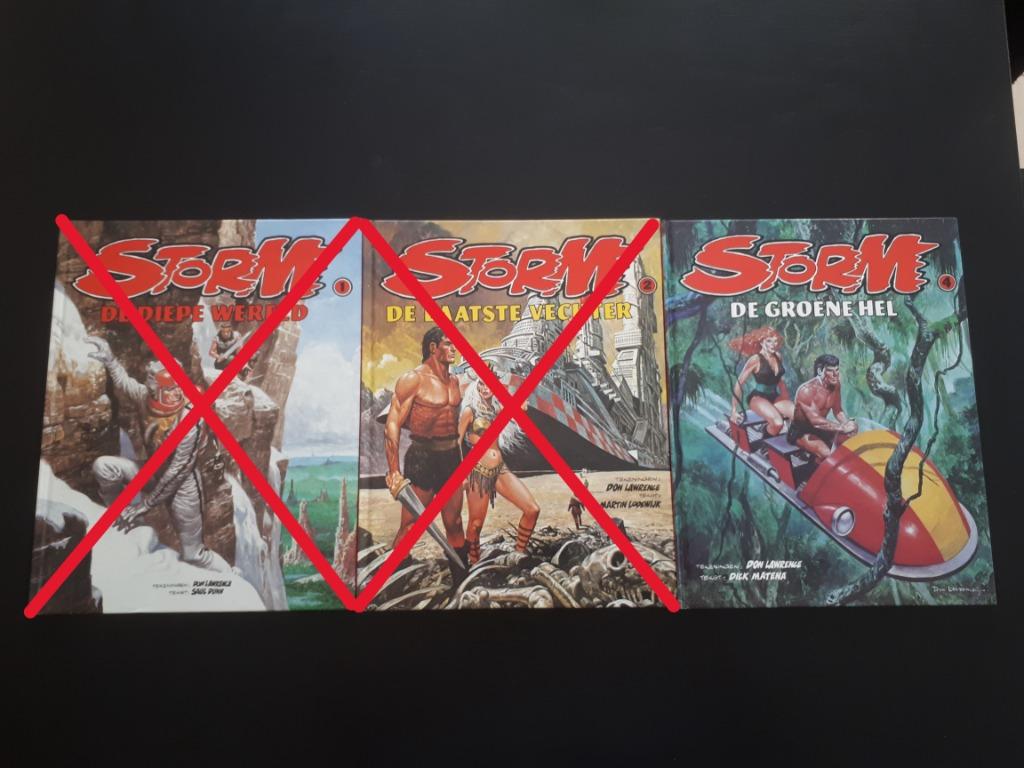 Storm HC - De groene Hel, Eén stripboek, Ophalen of Verzenden, Don Lawrence