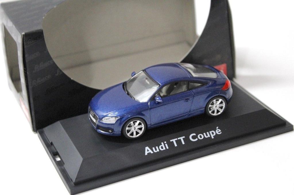 1:43 Schuco 04761 Audi TT Coupe Mauritius blue, Hobby & Loisirs créatifs, Voitures miniatures | 1:43, Enlèvement ou Envoi, Comme neuf