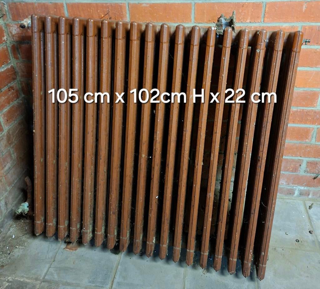 Radiateur en Fonte, Bricolage & Construction, Enlèvement, Radiateur