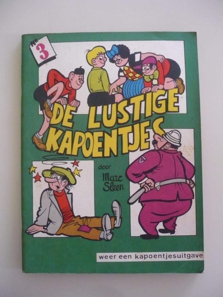 De Lustige Kapoentjes nr. 3 Marc Sleen, Gelezen, Marc Sleen, Eén stripboek, Ophalen of Verzenden