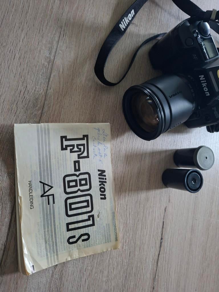 Nikon F-801 met Tarmon 28-200 AF lens, TV, Hi-fi & Vidéo, Matériel d'optique| Jumelles, Enlèvement ou Envoi
