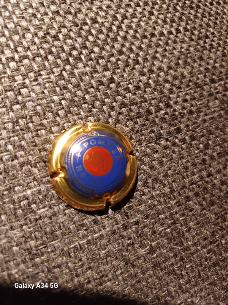 Capsule champagne Pommery Reims, Ophalen of Verzenden