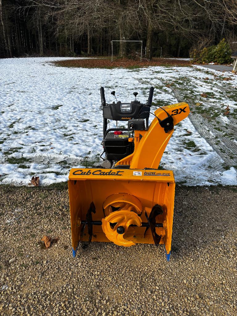 Déneigeuse, fraise à neige neuve, Enlèvement, Autres types