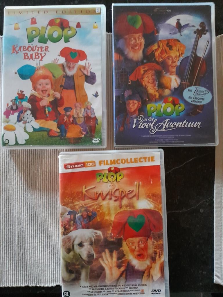 Plop , verschillende titels, Tous les âges, Enlèvement ou Envoi, Comme neuf, Film