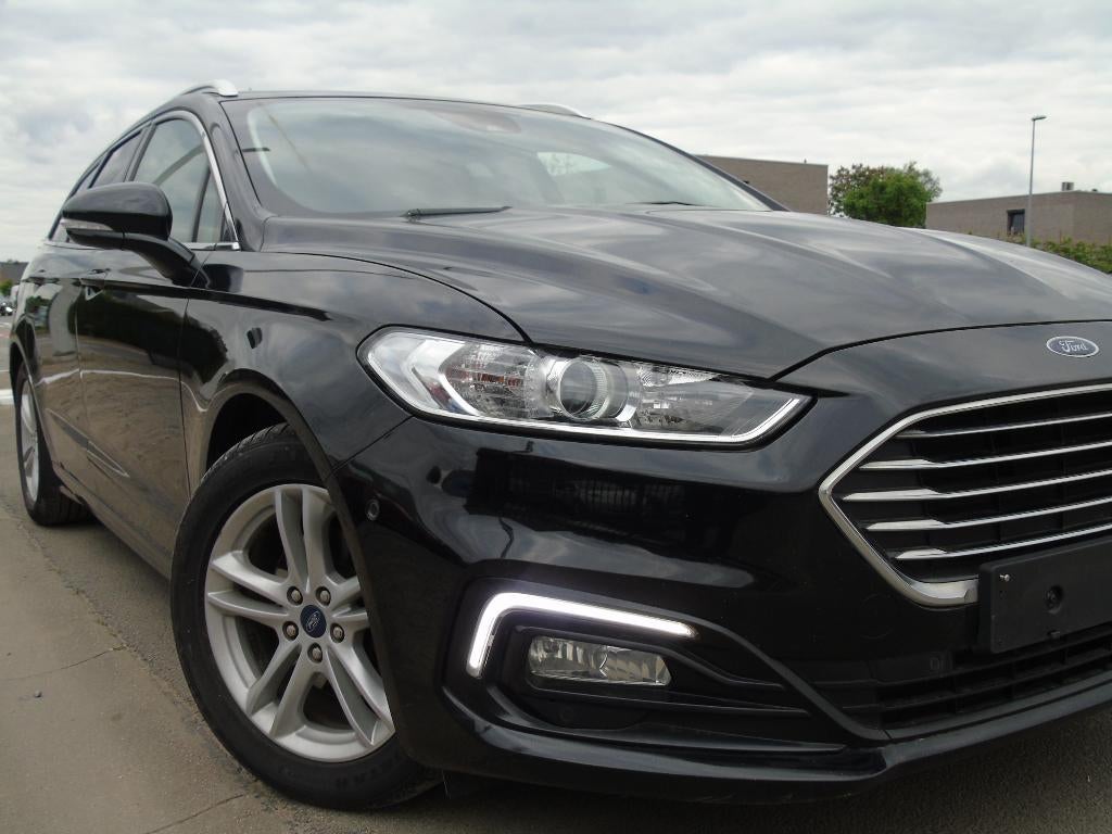 Ford Mondeo 2.0 TDCI ECOBlue *08/2019 *1e Eigen *AUTOMAAT, Auto's, Mondeo, Zwart, Leder, Bedrijf