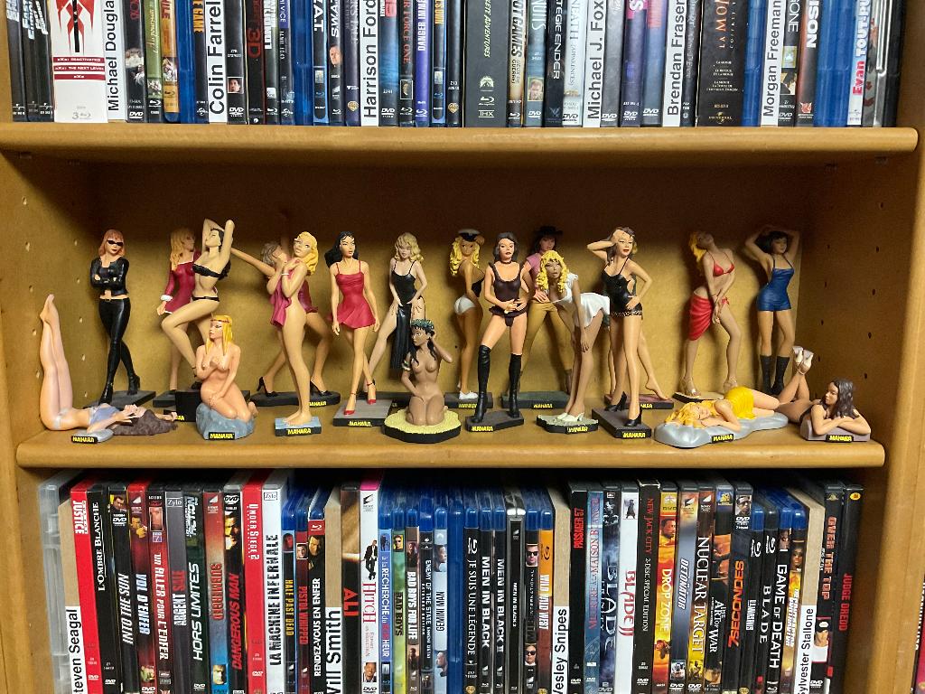 Figurines Manara - Collection Altaya (2), Collections, Enlèvement, Autres personnages, Comme neuf, Statue ou Figurine