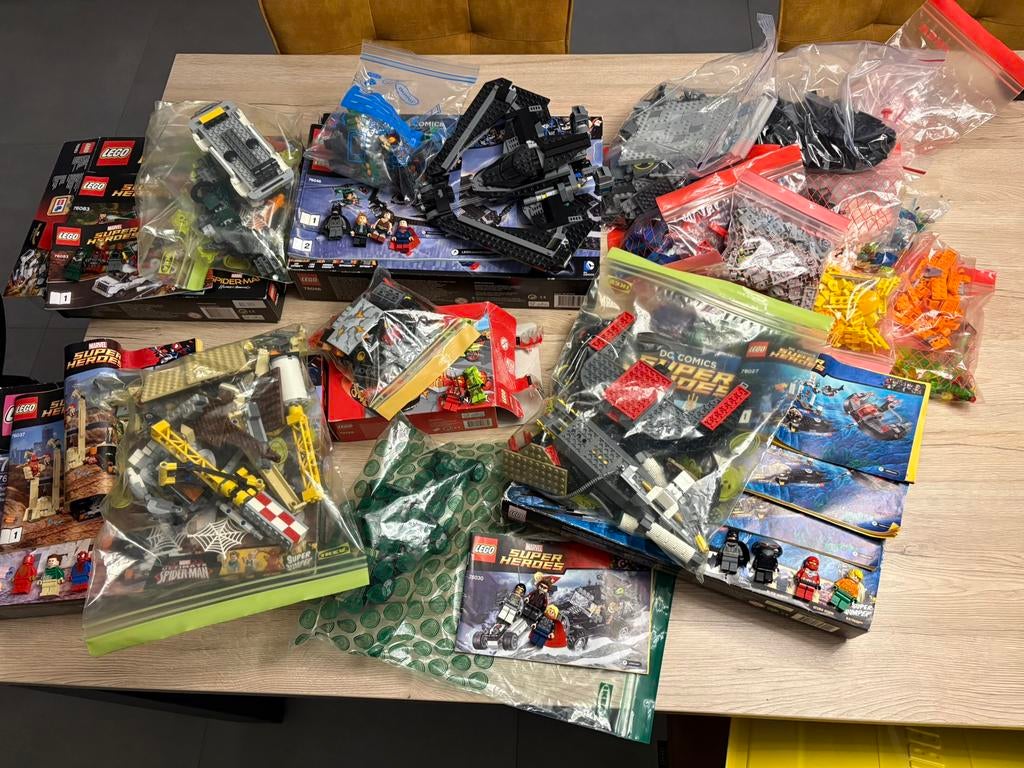 Lot de Lego Marvel / DC, Enlèvement ou Envoi, Utilisé, Briques en vrac, Lego