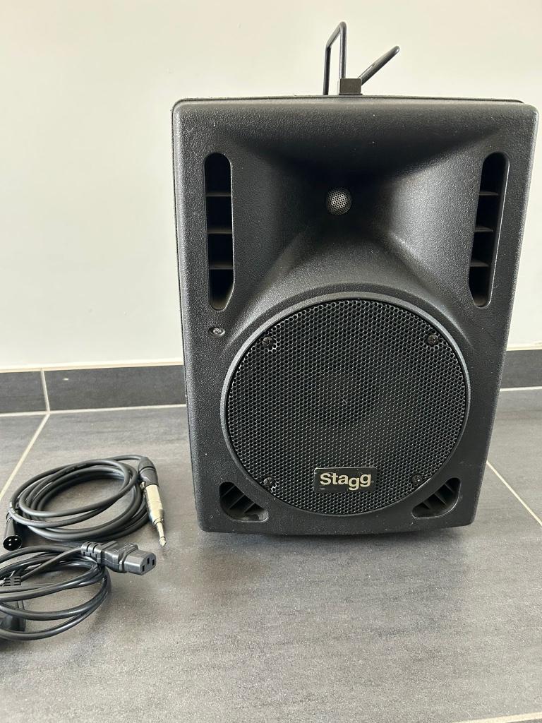 Stagg SMS 8P Active speaker 100W, Gebruikt, Subwoofer, 60 tot 120 watt, Ophalen