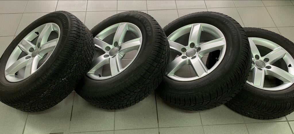 Velgen met winterbanden Audi Q5, Ophalen, Gebruikt, Winterbanden, Band(en)