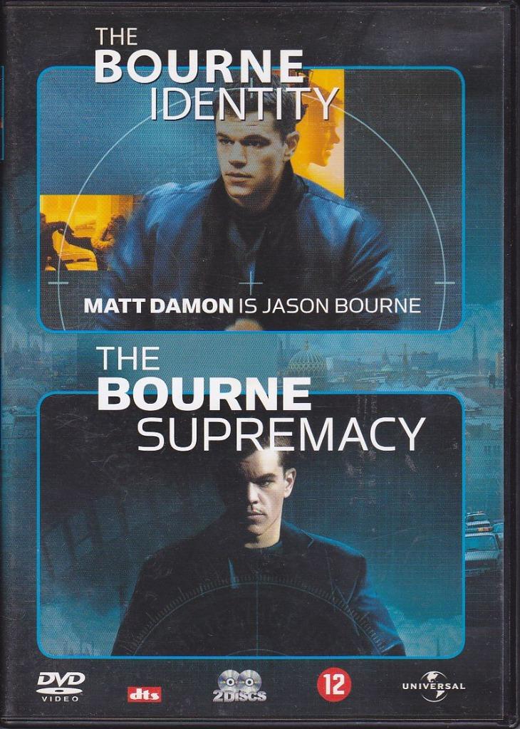 The Bourne Identity / The Bourne Supremacy  (DVD), Ophalen of Verzenden, Actiethriller