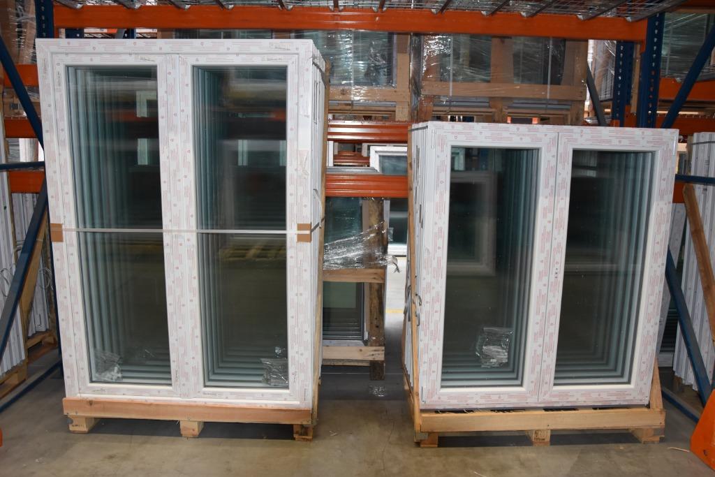 PVC ramen, deuren, schuiframen, kozijn, schuifpui, kozijnen, Doe-het-zelf en Bouw, Raamkozijnen en Schuifdeuren, Nieuw, Raamkozijn